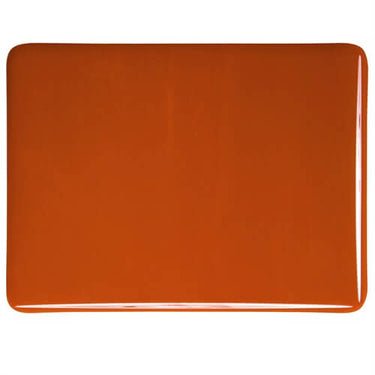 Bullseye 0329-0050 Brændt Orange Opak 2mm.