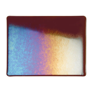 1109-0031 Mørk Rødbrun Transparente Irid 3mm