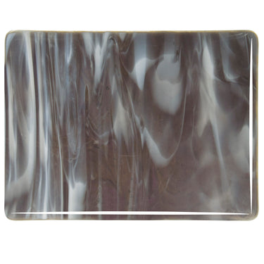 Bullseye 2129-0000 Streaky, Charcoal Gray / White Color Mix, 3 mm