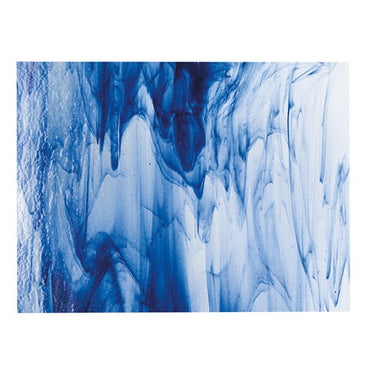 2140-0030 Blå/ Klar Aventurin Streaky 3mm