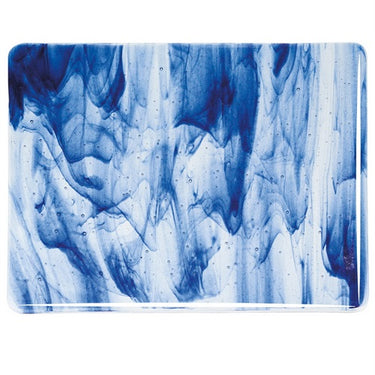 2140-0030 Blå/ Klar Aventurin Streaky 3mm