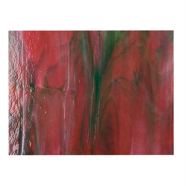 Be 3345-0030 Tyttebær pink, grøn, hvid Streaky 3mm