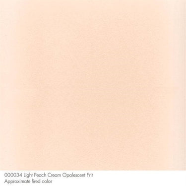 Bullseye 0034-0002 Lys Fersken Opak Frit Mellem