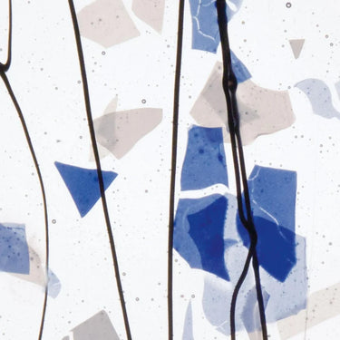 Bullseye 4119-0000 Blue & White Collage, 3 mm – 20x25 cm