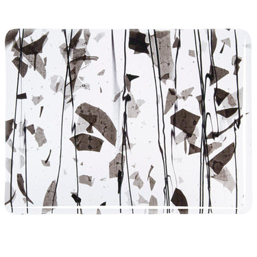 Bullseye 4136-0000 Black with Black Streamers Collage, 3 mm
