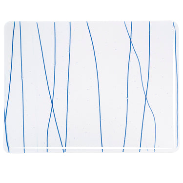 Bullseye 4151-0000 Royal Blue Clear Base Collage, 3 mm