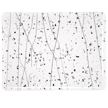 Bullseye 4218-0000 Grey, Black and White Collage, 3 mm