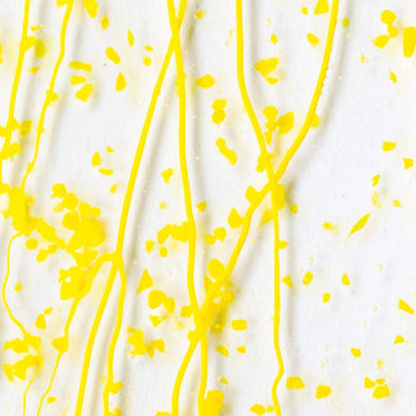 Bullseye 4220-0000 Canary and Sunflower Yellow Collage, 3 mm