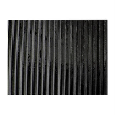 0100-0043 Sort Rillet 3mm