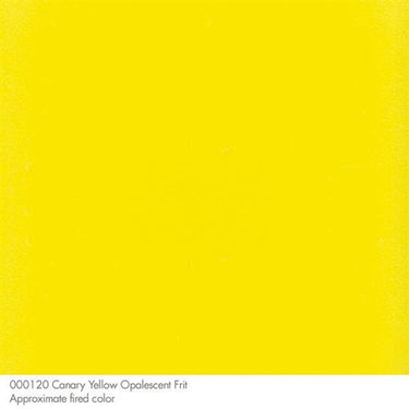 Bullseye 0120-0002 Citron-Gul Opak Frit Mellem