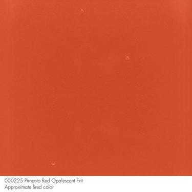 Bullseye 0225-0001 Pimento Rød Opak Frit Fin
