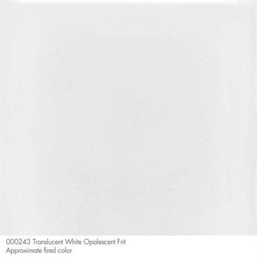 Bullseye 0243-0001 Lyn Hvid Opak Frit Fin