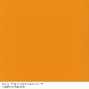 Bullseye 0321-0001 Pumpkin Orange Opak Frit Fin