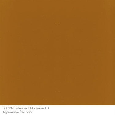 Bullseye 0337-0002 Lys Karamel Opak Frit Mellem