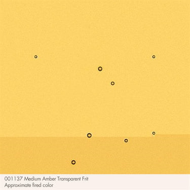 Bullseye 1137-0002 Okkergul Transp. Frit Mellem