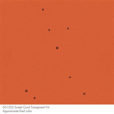 Bullseye 1305-0003 Koral Transp. Frit Grov