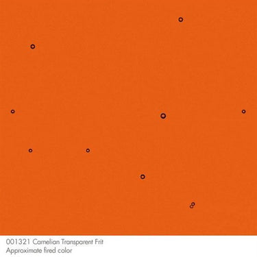 Bullseye 1321-0002 Brun/Orange Transp. Frit Mellem