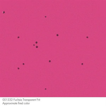 Bullseye 1332-0001 Fuchsia Transp. Frit Fin