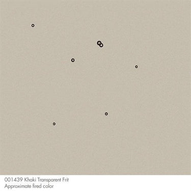 Bullseye 1439-0003 Khaki Transp. Frit Grov