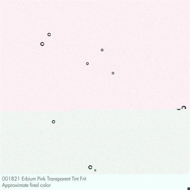 Bullseye 1821-0002 Erbium Pink Transp. Frit Mellem