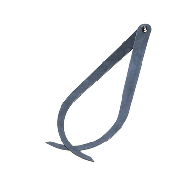 Lille aluminium-passer til ler 20cm