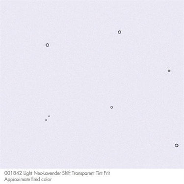 Bullseye 1842-0002 Neon Lavendel Transp. Frit Mellem
