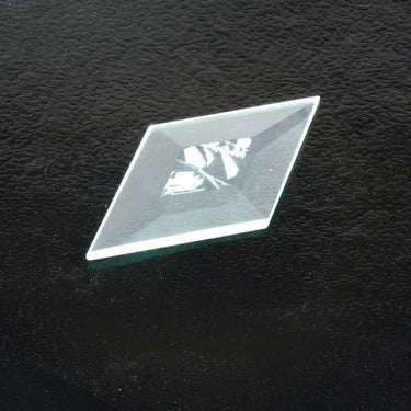 Diamantform Glas 3,7 x 6,4cm