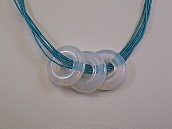 Støbeform 6 Små Smykke Ringperler