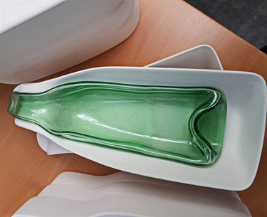 Form til vinflaske 33 x 11 cm