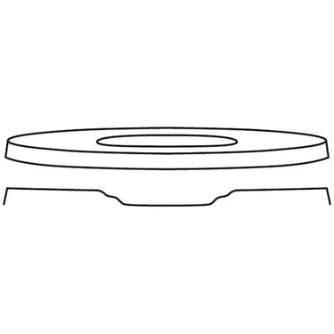 Form Saturn Tallerken Ø 27,5 cm