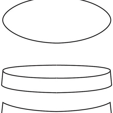 Form Oval, 36 x 15 cm.