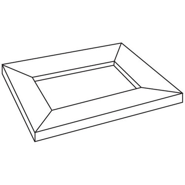 Form Firkant Sagging/Drop, 40 x 23 cm