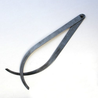 Stor aluminium-passer til ler 30cm