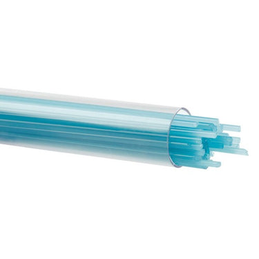 Bullseye 0216-0272 Lys Cyan Opak Stringer, 2mm