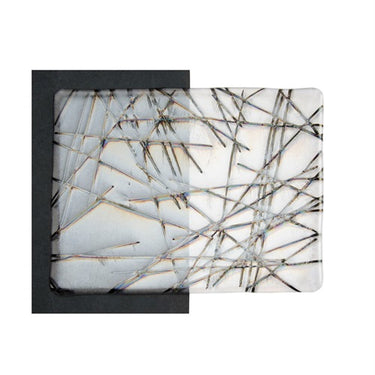 4400-0031 Transp. m. sort chopstix, Iri 3mm
