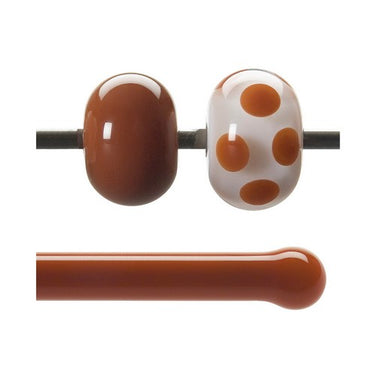 Bullseye Rødbrun Opak 0309-0576