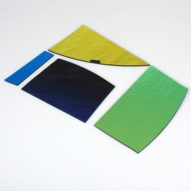 Dichroic Rester På Sort Glas, 100g