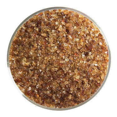 Bullseye 1321-0002 Brun/Orange Transp. Frit Mellem