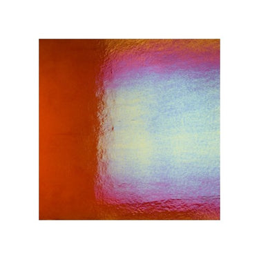 Bullseye 1321-0051 Brun/Orange Transp. Irid. 2mm.