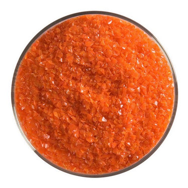 Bullseye 0125-0002 Orange Opak Frit Mellem