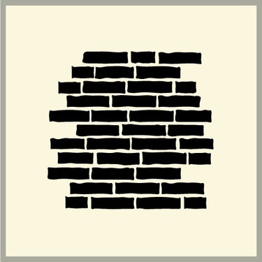 Stencil, "Spredte mursten"