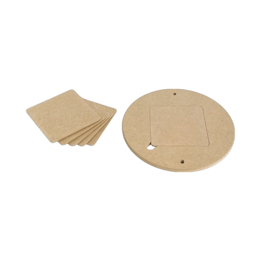 Batsystem med Premium MDF Indsatsplader 150 mm til Drejeskive