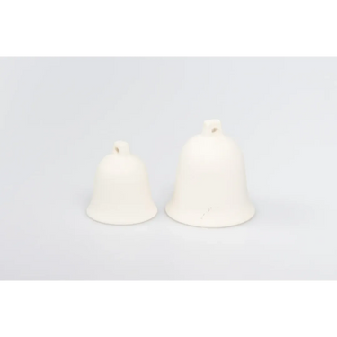 Støbeform - 2 Juleklokker, 7,8 og 6,5 cm