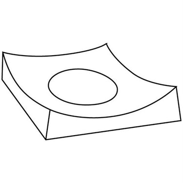 Form Kvadrat, 15 x 15 cm.