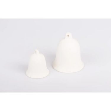 Støbeform - 2 Juleklokker, 9,3 og 8,7 cm