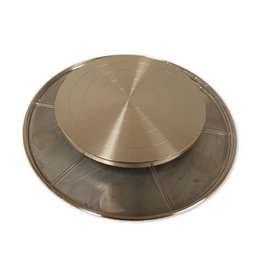 Kavalet i aluminium to-sidet Ø30+20 cm