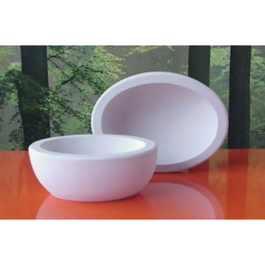 Kvætseform – Dyb oval skål, 30 x 21 cm