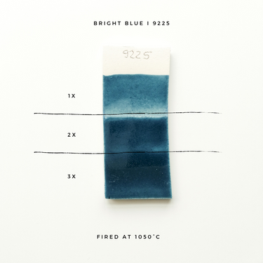 Lertøjsglasur 9225 Bright Blue