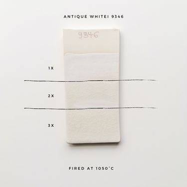 Lertøjsglasur 9346 Antique White
