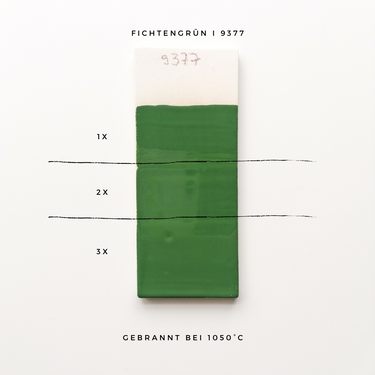 Lertøjsglasur 9377 Fir Tree Green
